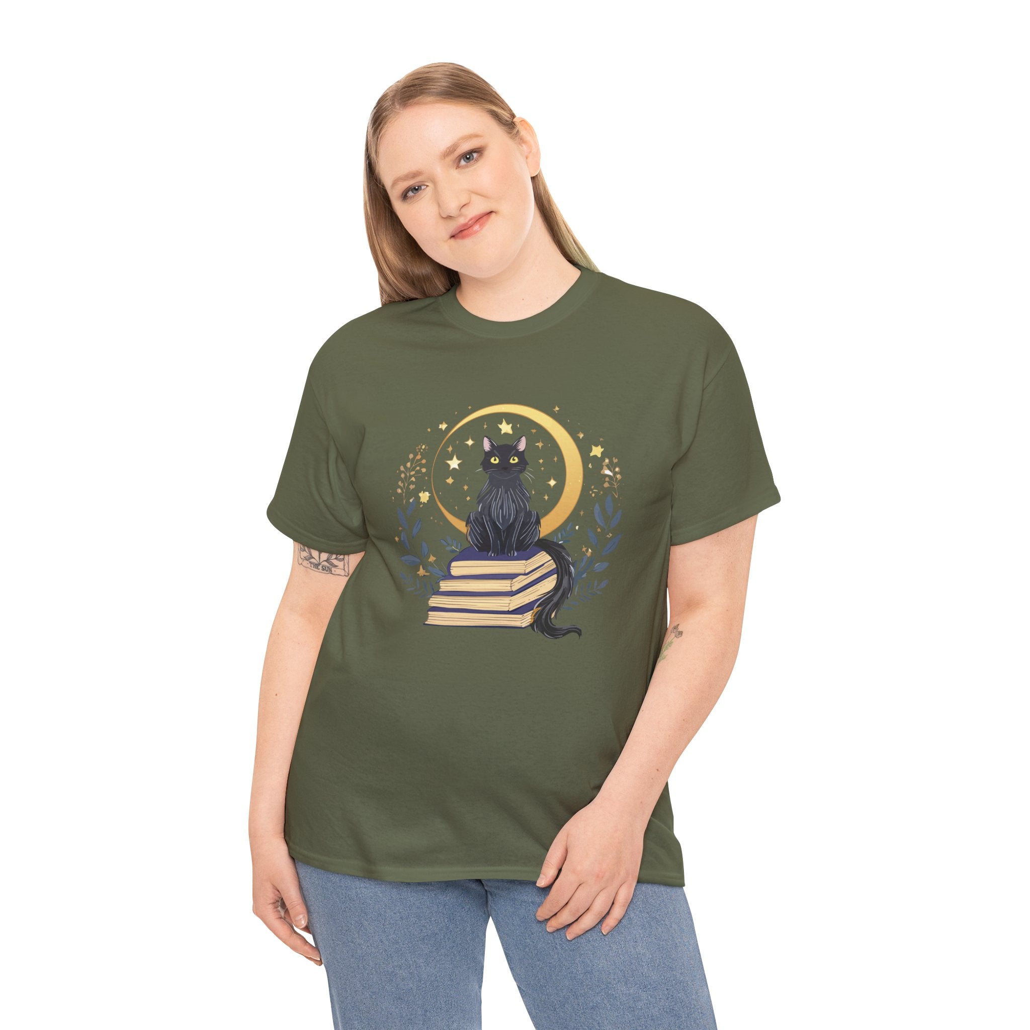 Moonlit Cat T-Shirt