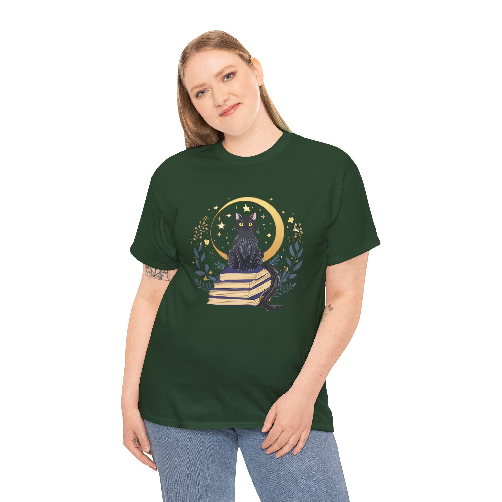 Moonlit Cat T-Shirt
