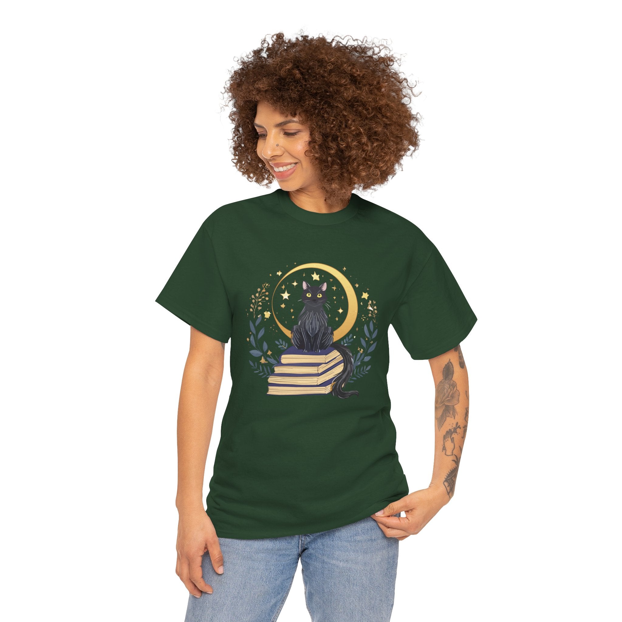 Moonlit Cat T-Shirt
