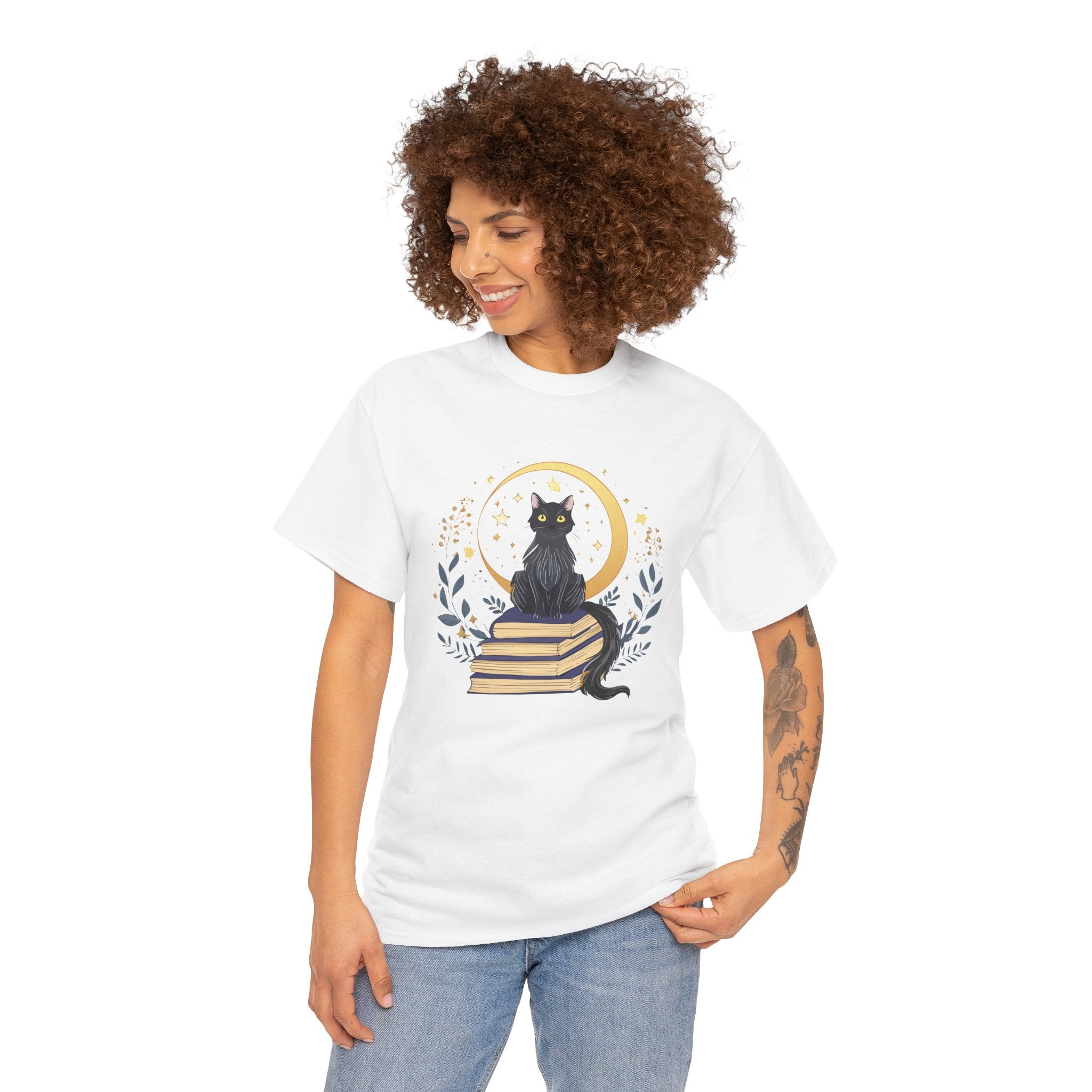 Moonlit Cat T-Shirt